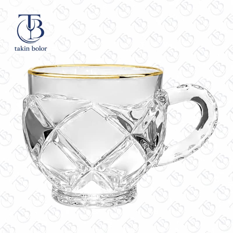 فنجان بلینک مکس – مدل KTZB156 – لب طلا — تصویر ۲