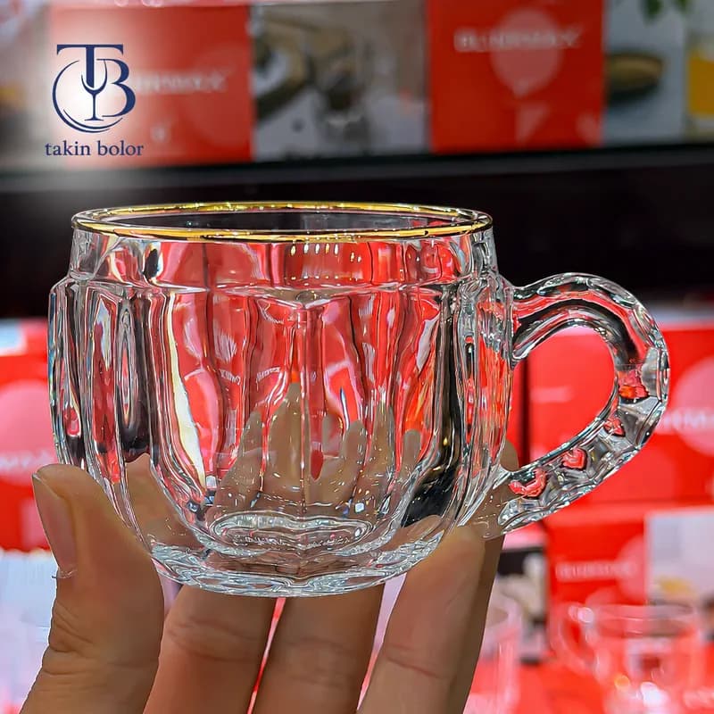فنجان بلینک مکس – مدل KTZB142 – لب طلا — تصویر ۲