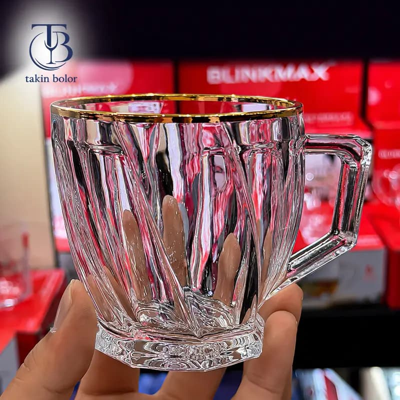 فنجان بلینک مکس – مدل KTZB125 – لب طلا — تصویر ۴