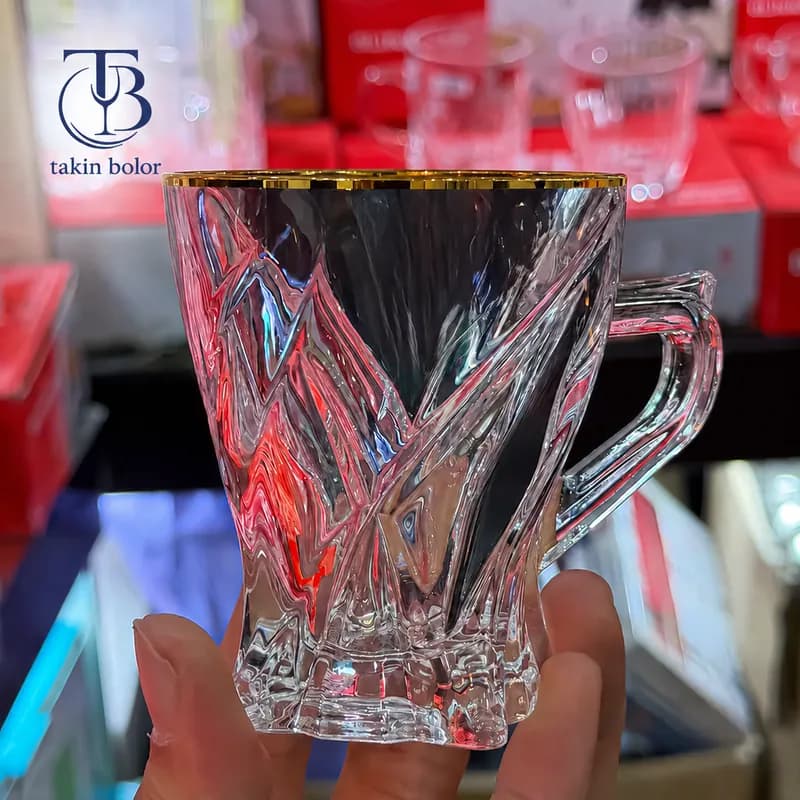 فنجان بلینک مکس – مدل KTZB104 – لب طلا — تصویر ۴