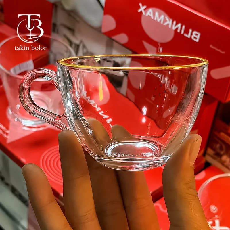 فنجان بلینک مکس – مدل KTZB96 – لب طلا — تصویر ۳