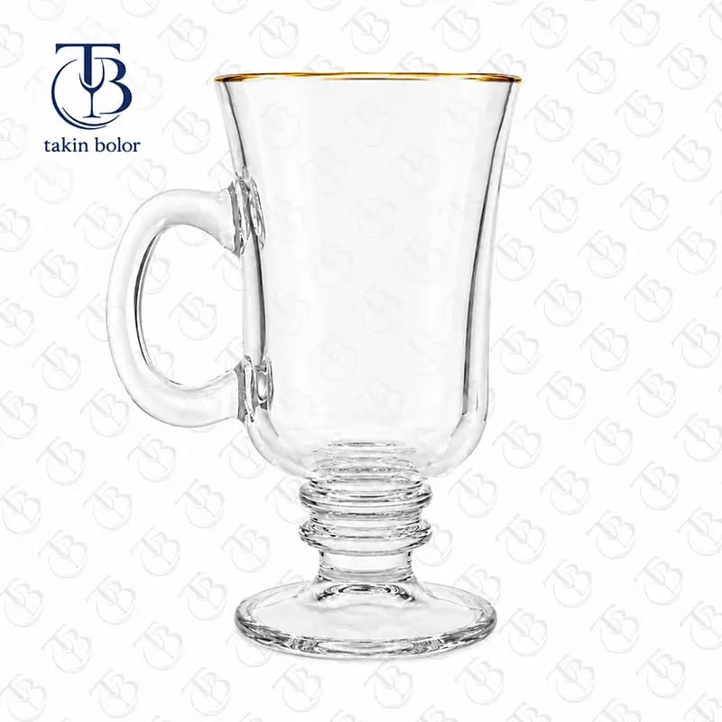 لیوان شربت خوری بلینک مکس – مدل KTZB22 – لب طلا — تصویر ۳