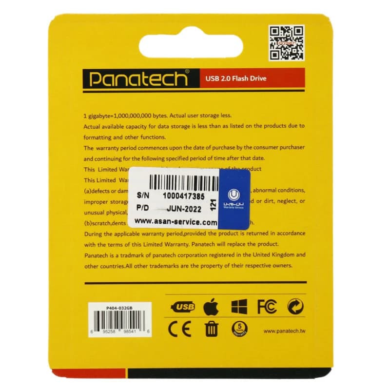 فلش 32 گیگ پاناتک Panatech P404 — تصویر ۵