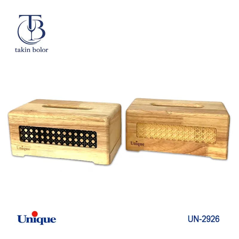 جای دستمال کاغذی یونیک – مدل 2926 – چوبی