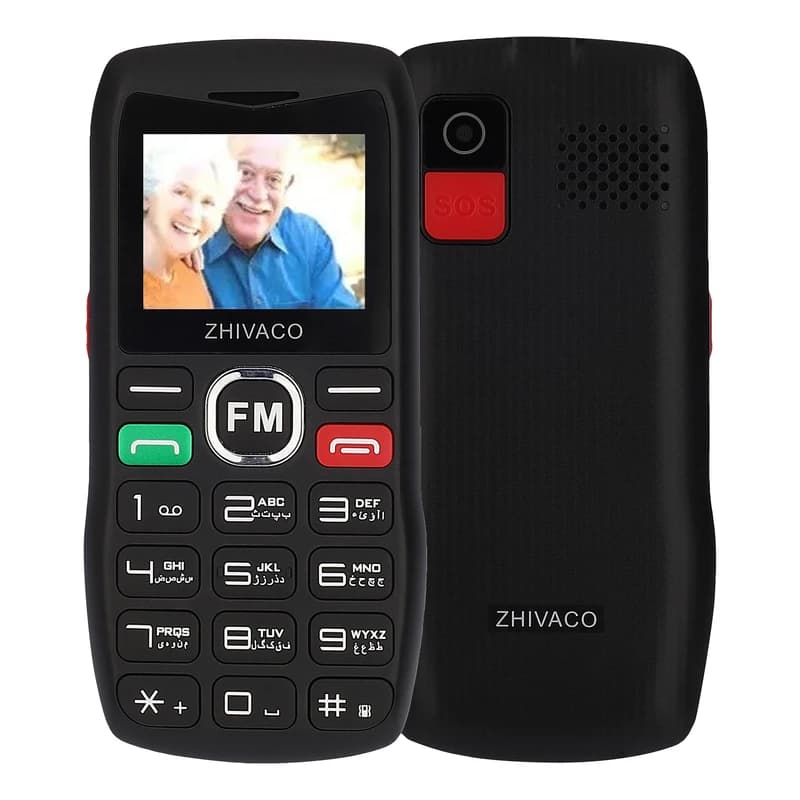 گوشی موبایل ساده دکمه ای ژیواکو F121 ریجستر شده دوسیمکارت
