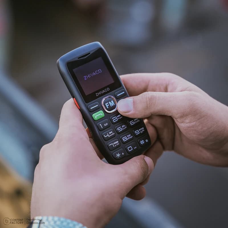 گوشی موبایل ساده دکمه ای ژیواکو F121 ریجستر شده دوسیمکارت — تصویر ۷