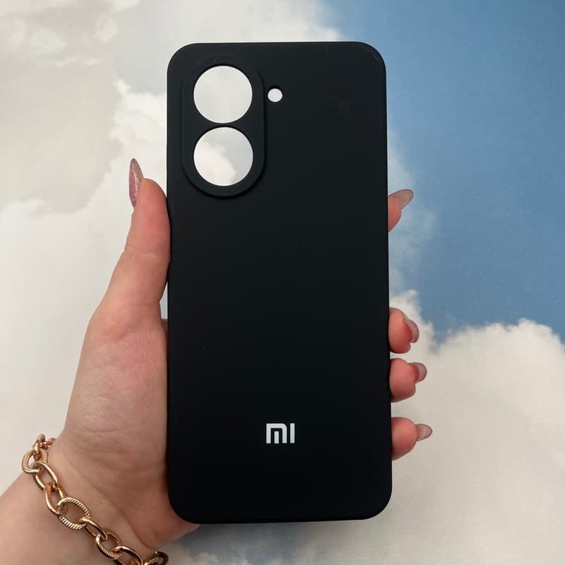 قاب سیلیکونی Highcopy محافظ لنزدار Xiaomi Redmi A5 4G – مشکی
