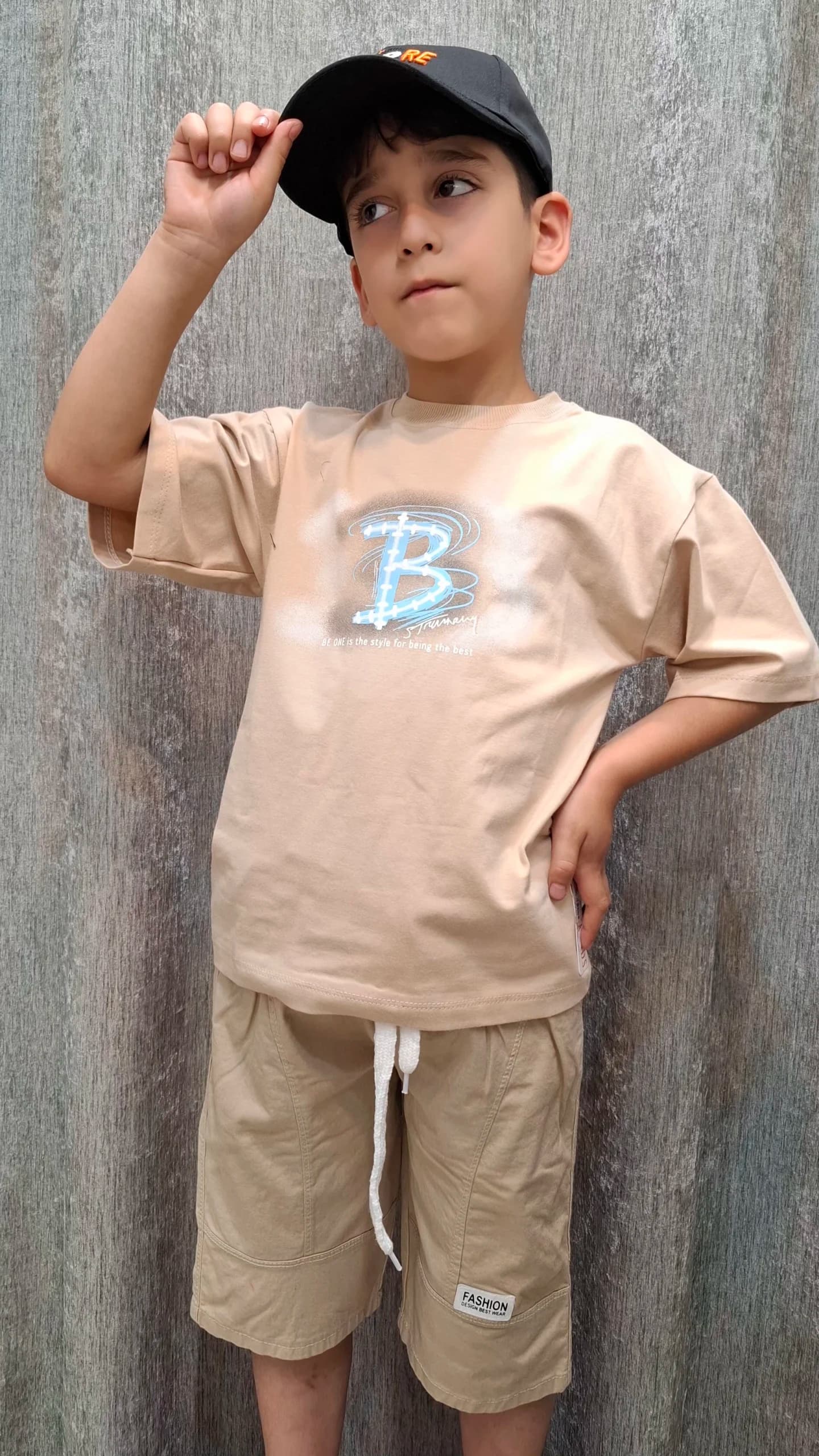 ست تیشرت و شلوارک B(بچگانه)