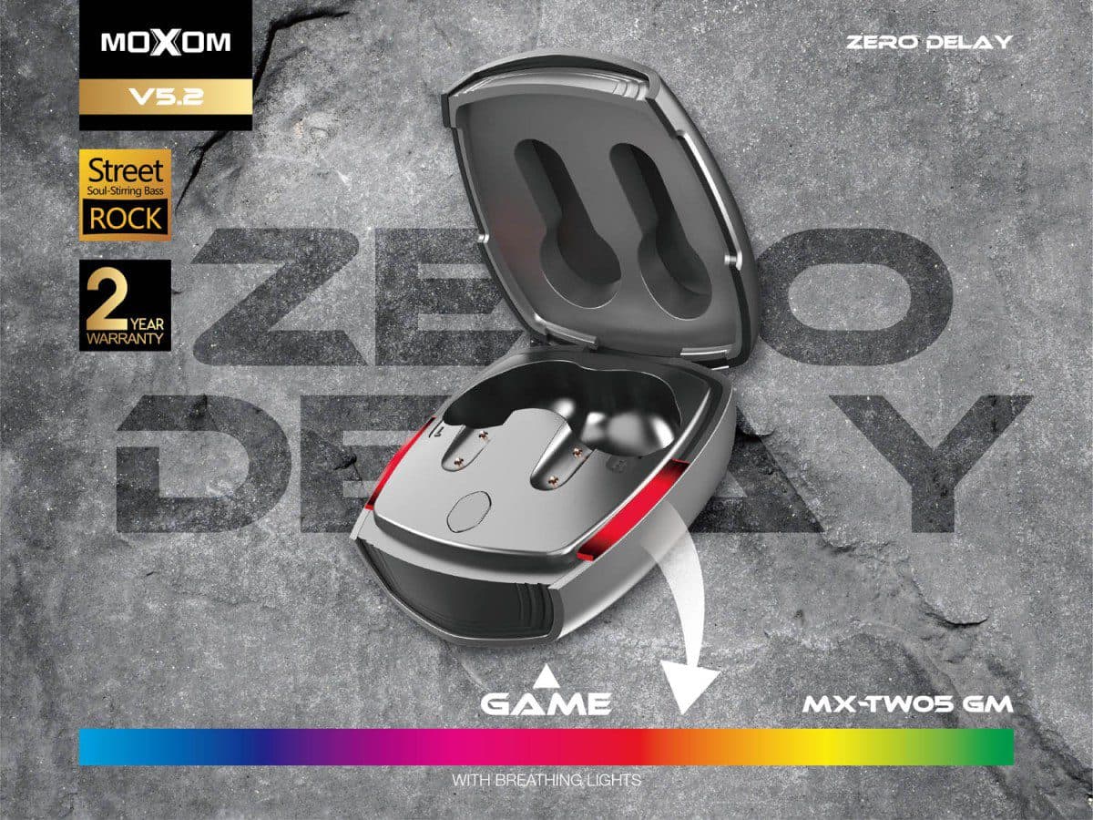 ایرپاد گیمینگ بدون تاخیر moxom mx-tw05 — تصویر ۴