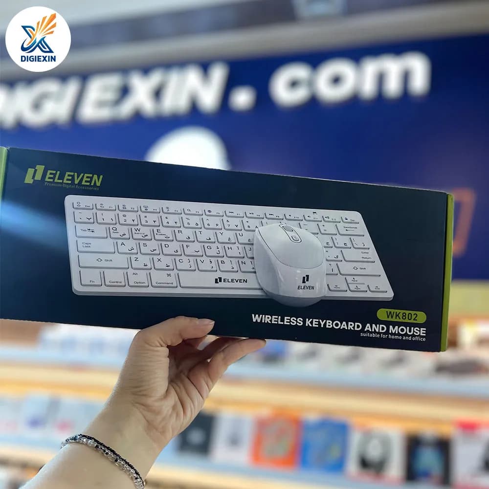 کیبورد و موس بی سیم ایلون WK802 — تصویر ۱۰