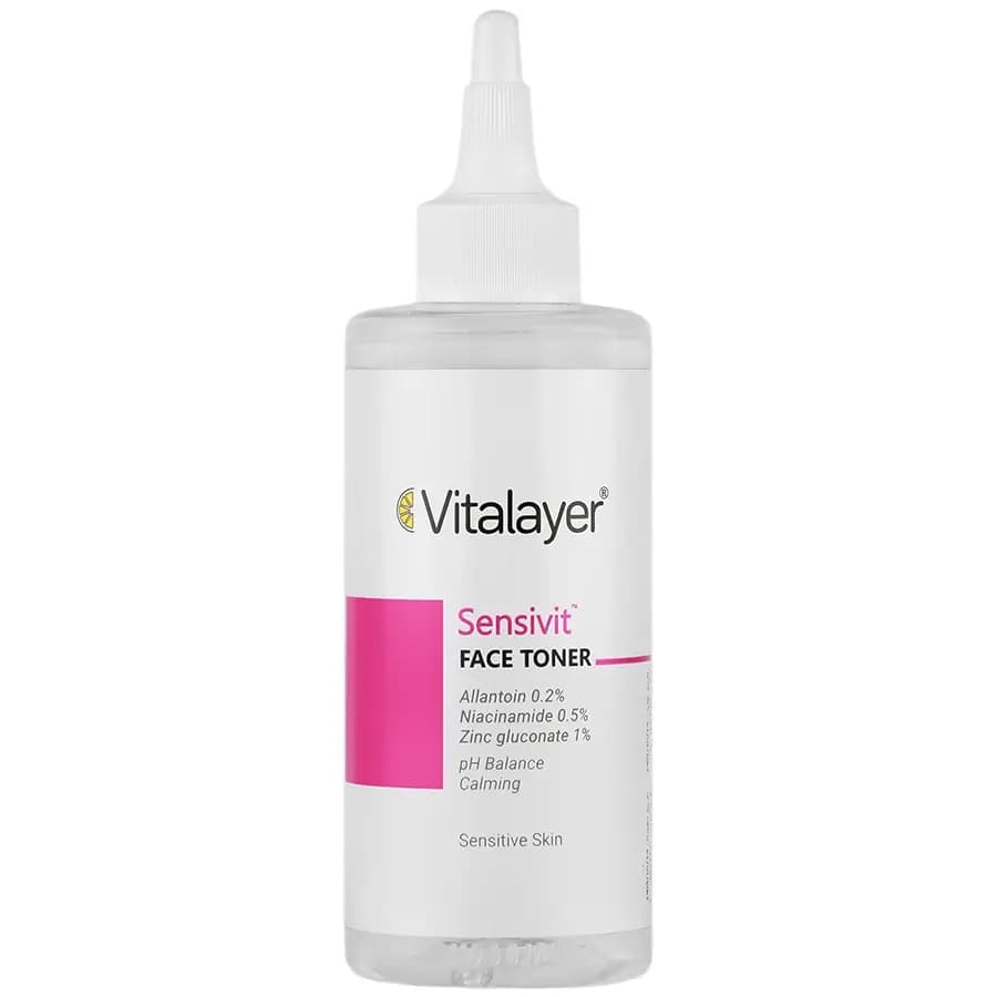 تونر پاک کننده صورت ویتالیر مدل Sensivit مناسب پوست حساس حجم 200 میلی لیتر — تصویر ۲