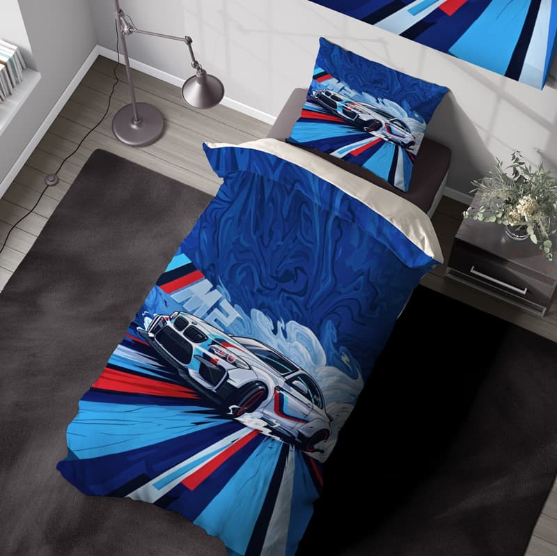 روتختی ماشین BMW M4 اتاق پسرانه