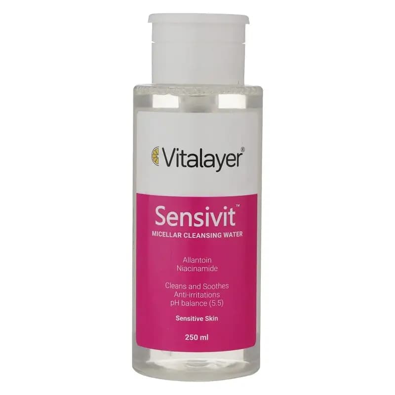 میسلار واتر ویتالیر مدل Sensivit مناسب پوست حساس حجم 250 میلی لیتر
