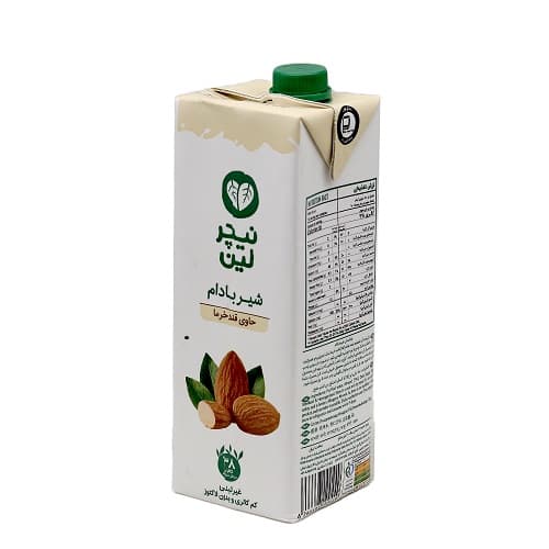 شیر بادام با قند خرما نیچرلین – ۱ لیتر — تصویر ۲