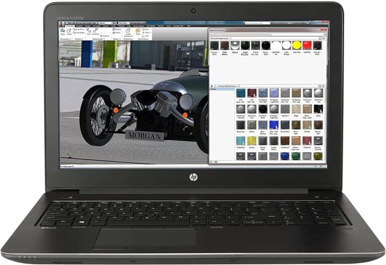 لپ تاپ استوک 15.6 hp zbook 15 g3 i7 6700 hq 16gb ddr4 256gb ssd 2gb amd