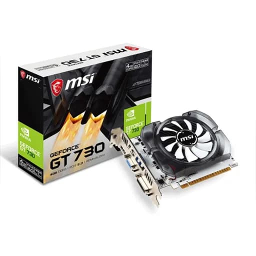 کارت گرافیک ام اس آی مدل N730-4GD3V2 آنباکس شده
