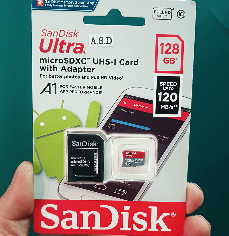 کارت حافظه Micro SD سن دیسک 128 گیگابایت