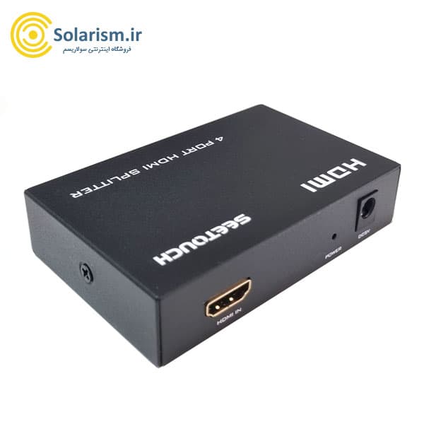 اسپلیتر 4 پورت HDMI سی تاچ مدل STH-SP1044K — تصویر ۳