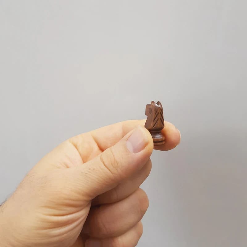 مهره شطرنج مدل چوبی کد KCHK032 مجموعه 32 عددی — تصویر ۶