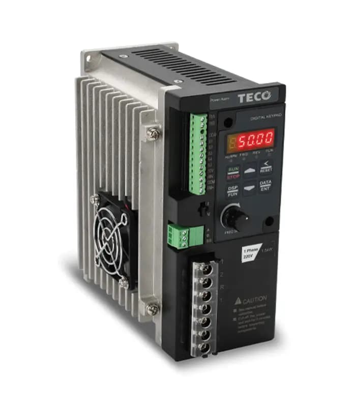 اینورتر تکو S310 BCD تک فاز 0.5HP 0.37KW — تصویر ۲