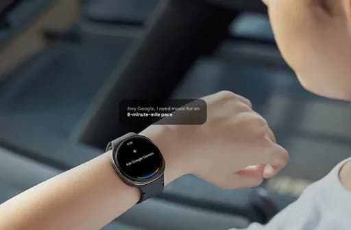 ساعت هوشمند سامسونگ مدل Samsung Galaxy Watch 8 – 40mm با بند پلاستیکی — تصویر ۵
