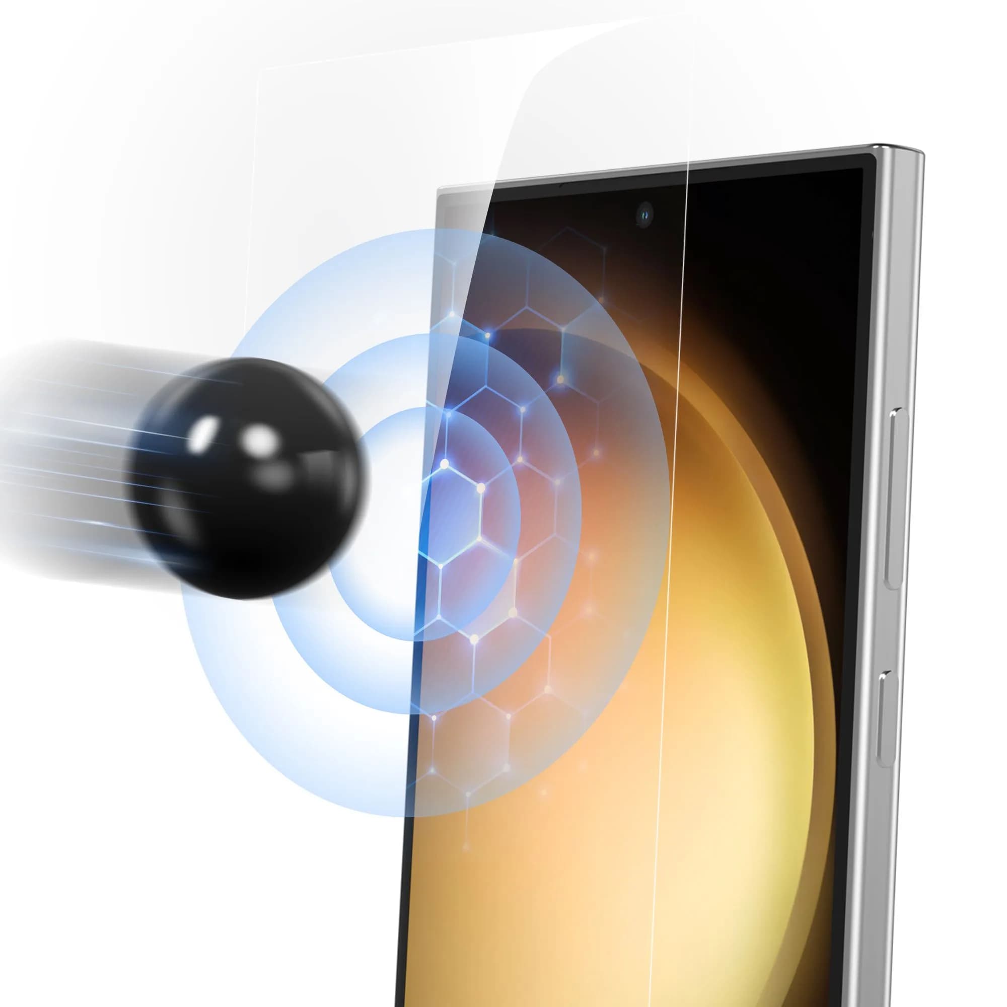 گلس 3D UV سامسونگ S24 ultra گرین لاین — تصویر ۳