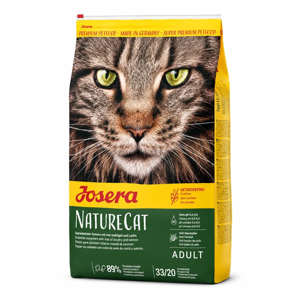 غذای خشک گربه جوسرا نیچرکت ۲ کیلویی | NatureCat