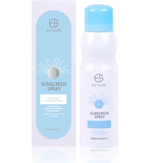 اسپری ضدآفتاب استیلن SPF50 مدل Ultra-Light حجم 180میل