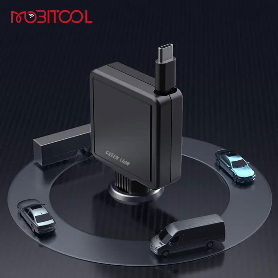 شارژر فندکی ۳۰ وات گرین لاین Retractable 30W Car Charger — تصویر ۸