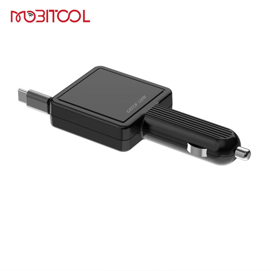 شارژر فندکی ۳۰ وات گرین لاین Retractable 30W Car Charger — تصویر ۷