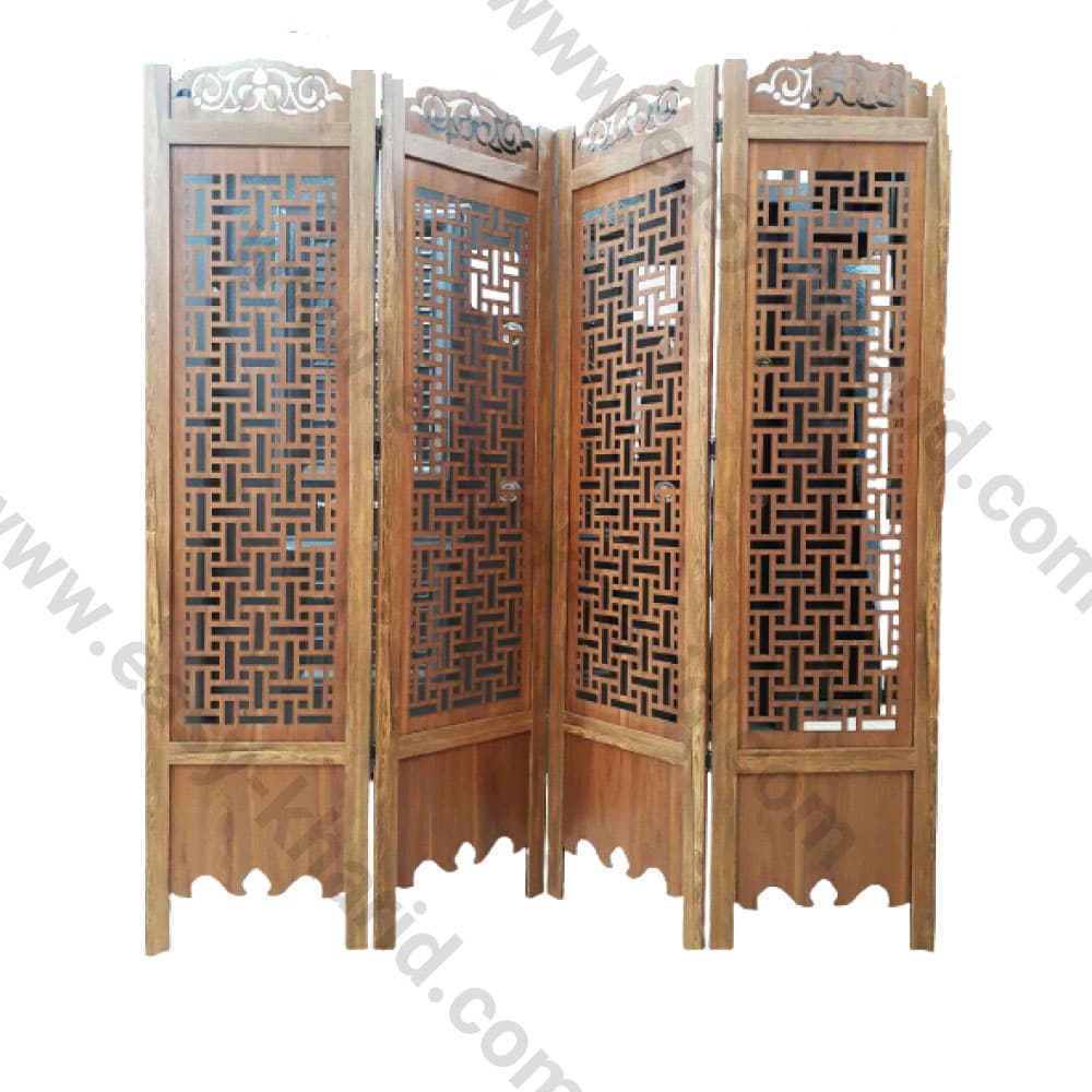 پاراوان چوبی برش لیزری کد 3007