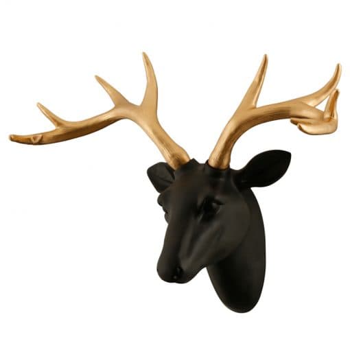 مجسمه دیواری گوزن کد PHDW-3004-BG