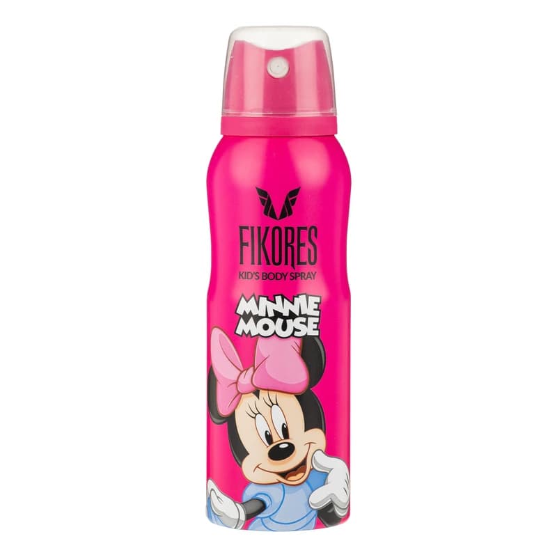 اسپری کودک فیکورس مدل Minnie Mouse با رایحه شیرین حجم 125 میلی‌لیتر