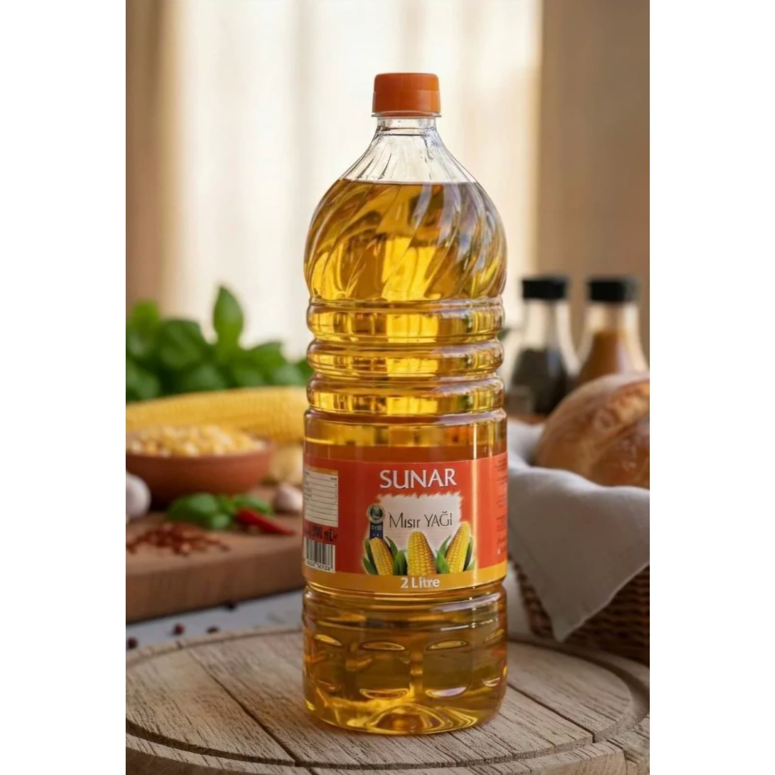 روغن مایع ذرت برند سونار اصل ترکیه ( ۲ لیتری) مخصوص سرخ کردنی و پخت و پز