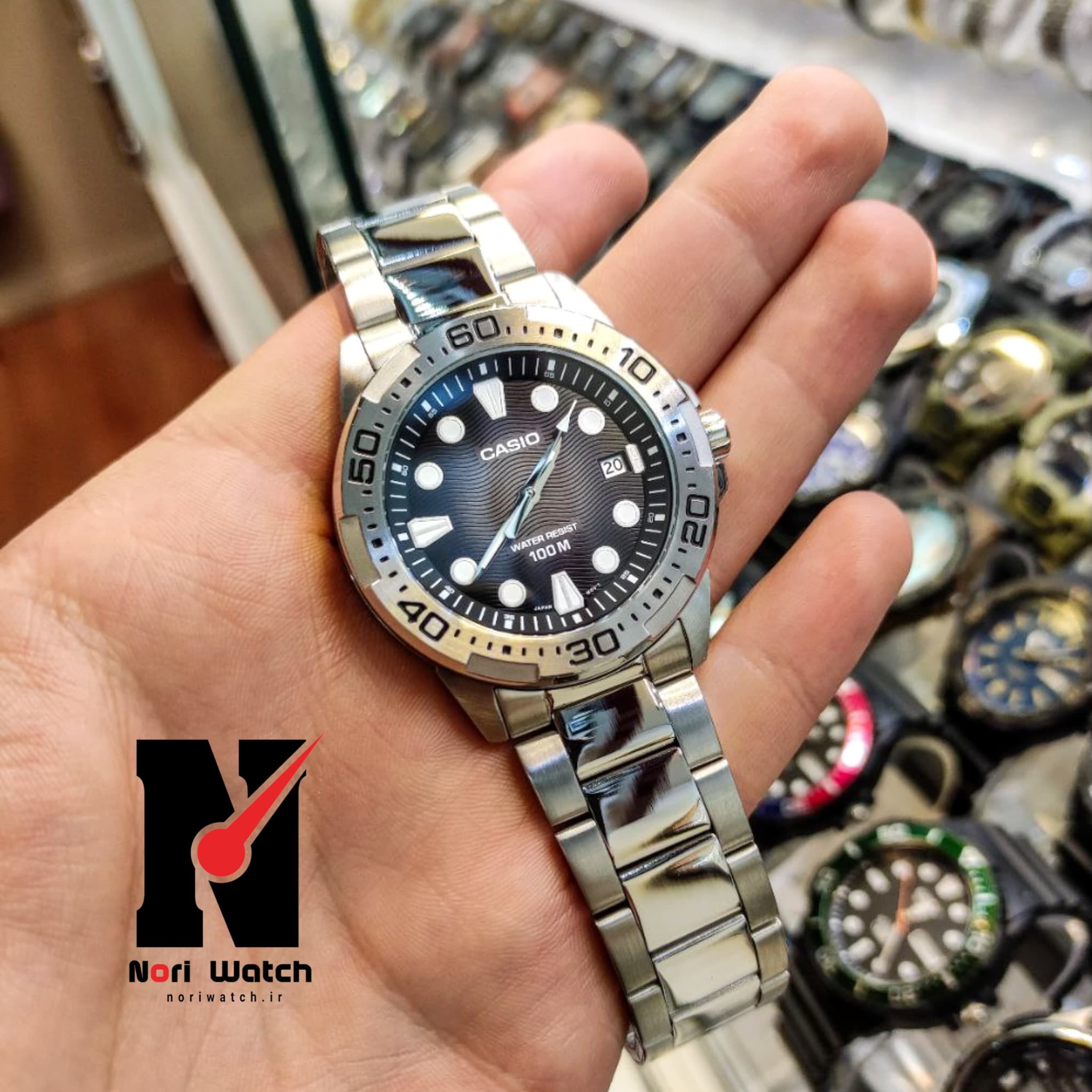ساعت مردانه کاسیو مدل MTD-140D-1A — تصویر ۶