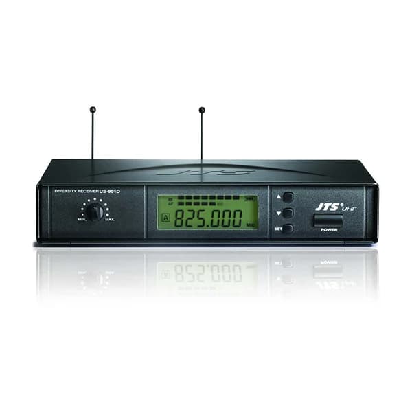 سیستم میکروفون بی‌سیم JTS مدل US-901DMH-950 | میکروفون دستی داینامیک UHF حرفه‌ای — تصویر ۳