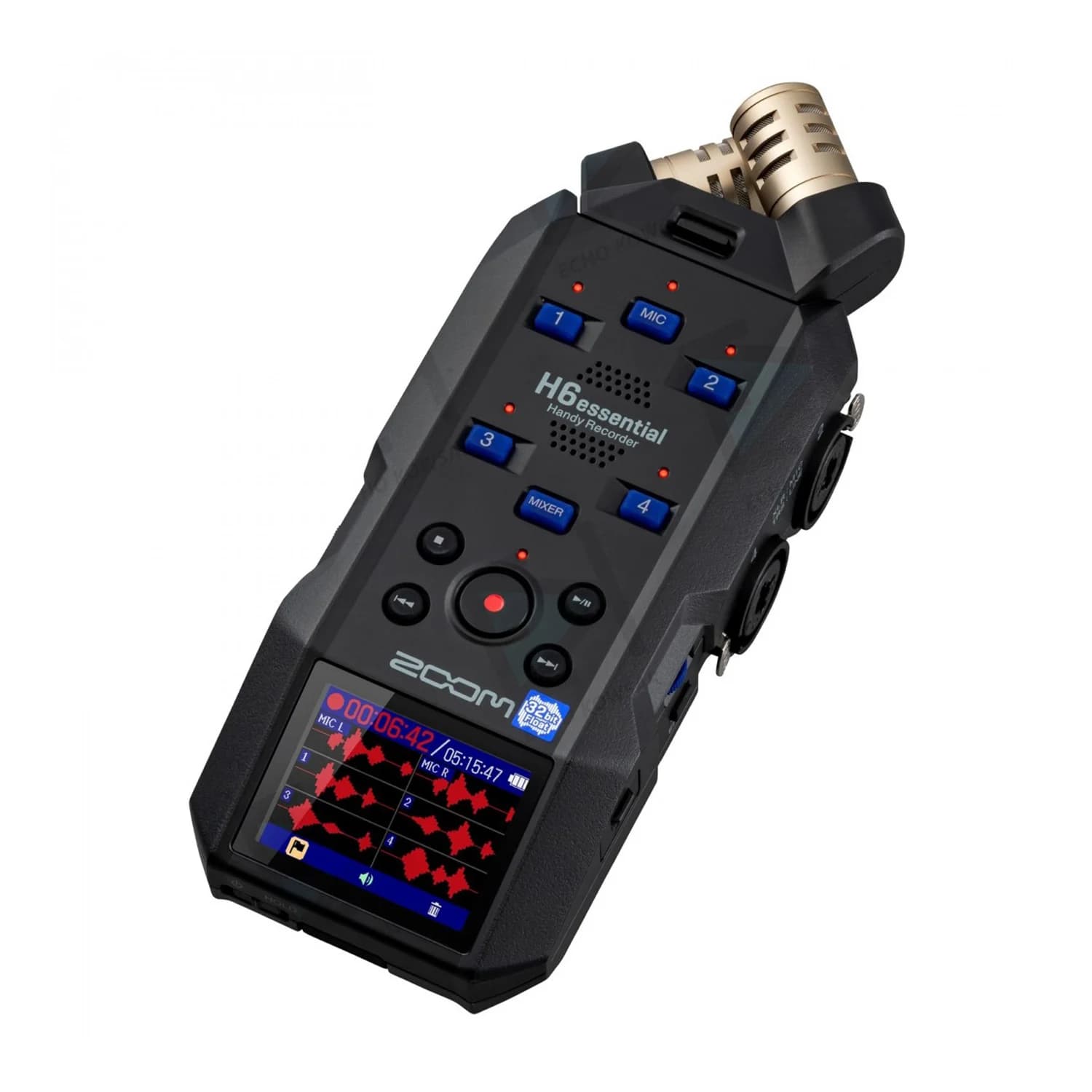 رکوردر صدا زوم ZOOM H6 Essential | رکوردر 6 کاناله حرفه‌ای – استودیوی پرتابل — تصویر ۲