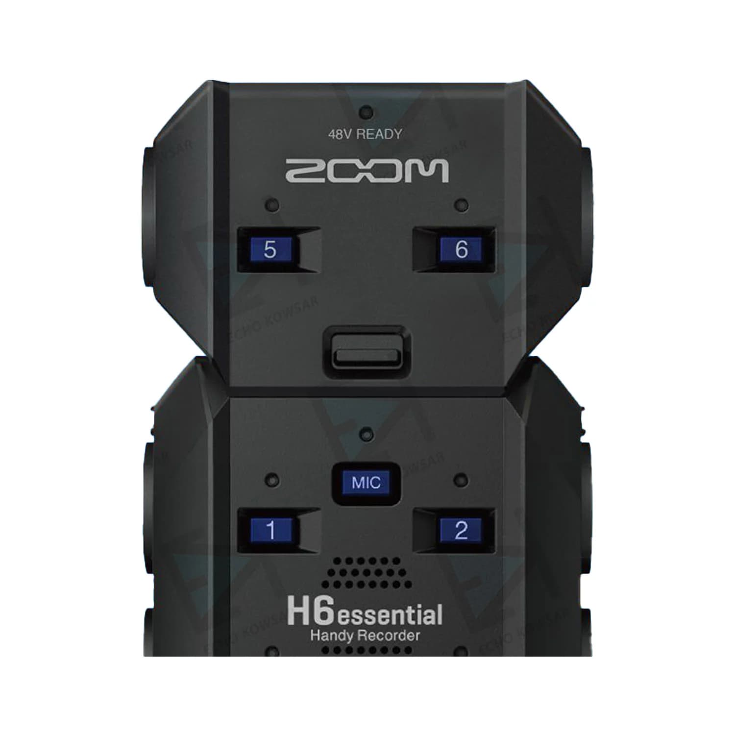 رکوردر صدا زوم ZOOM H6 Essential | رکوردر 6 کاناله حرفه‌ای – استودیوی پرتابل — تصویر ۴