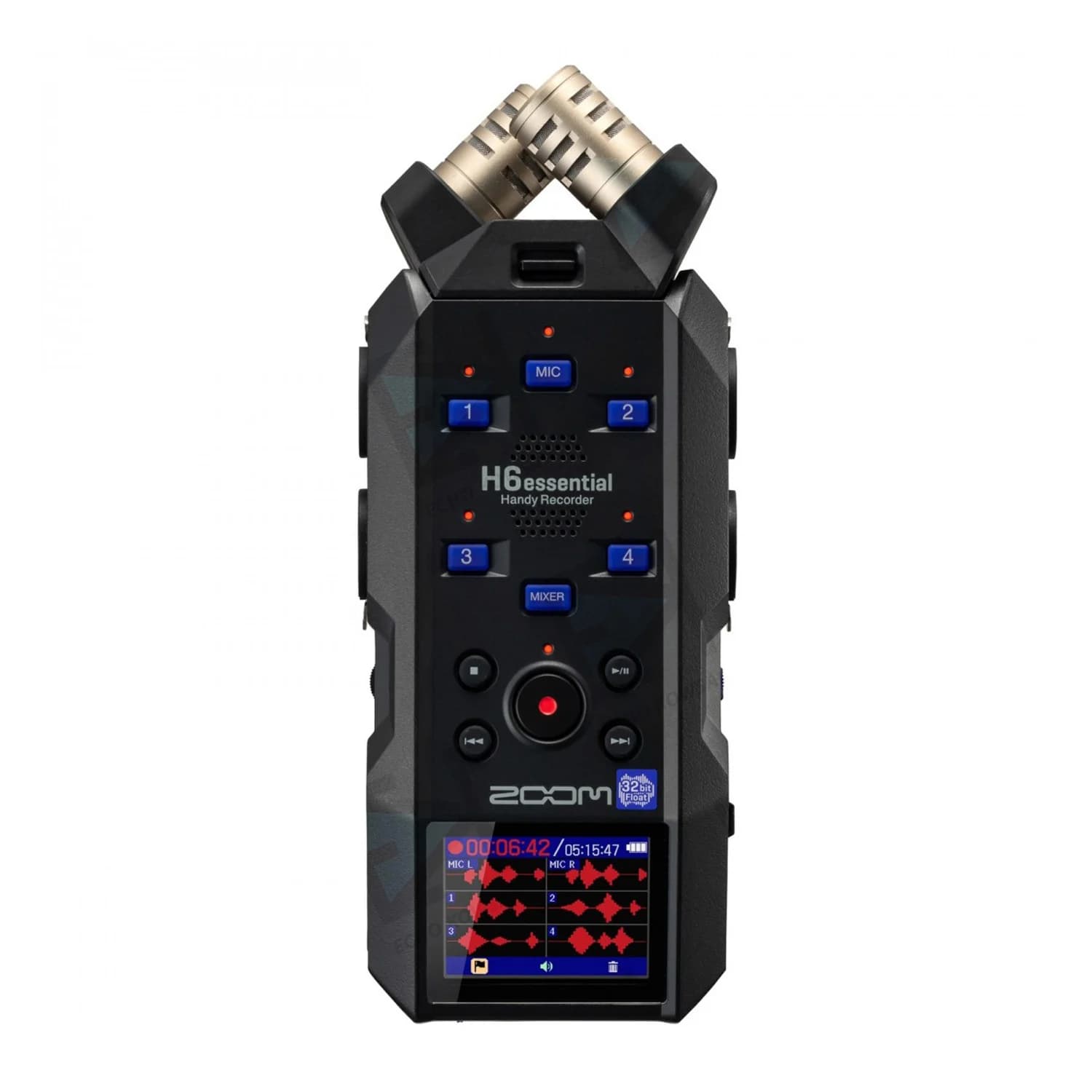 رکوردر صدا زوم ZOOM H6 Essential | رکوردر 6 کاناله حرفه‌ای – استودیوی پرتابل