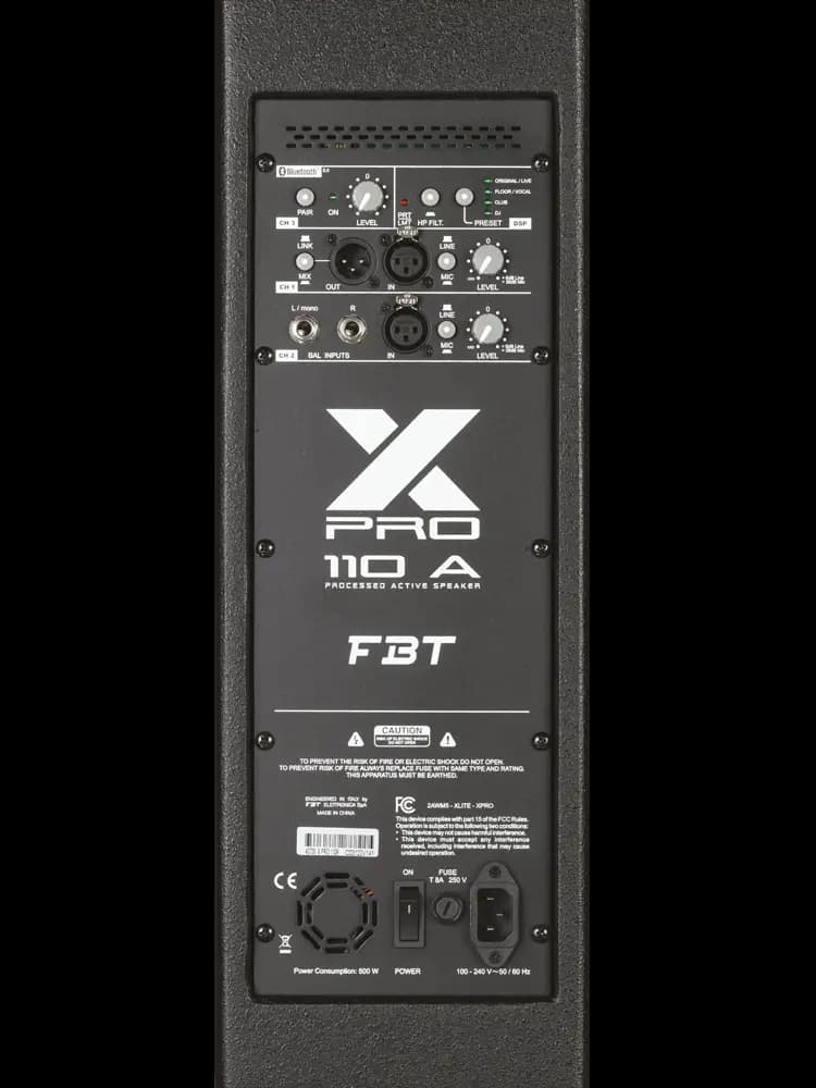 اسپیکر اکتیو FBT XPRO 112A | مدل ۱۲ اینچ با امکانات تمام‌عیار — تصویر ۲