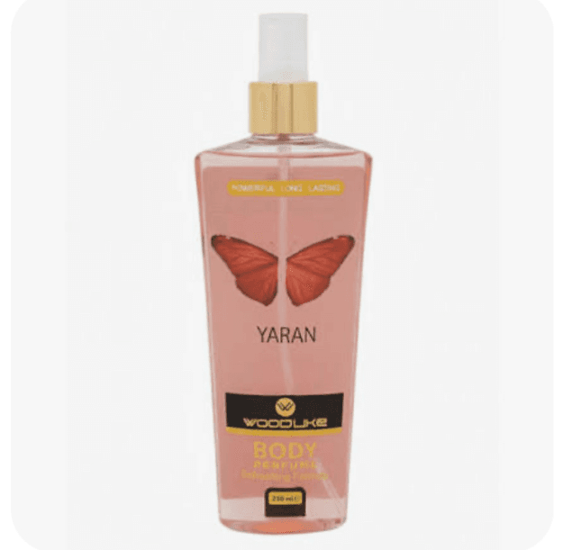 اسپری بادی اسپلش زنانه یاران Yaran وودلایک woodlike