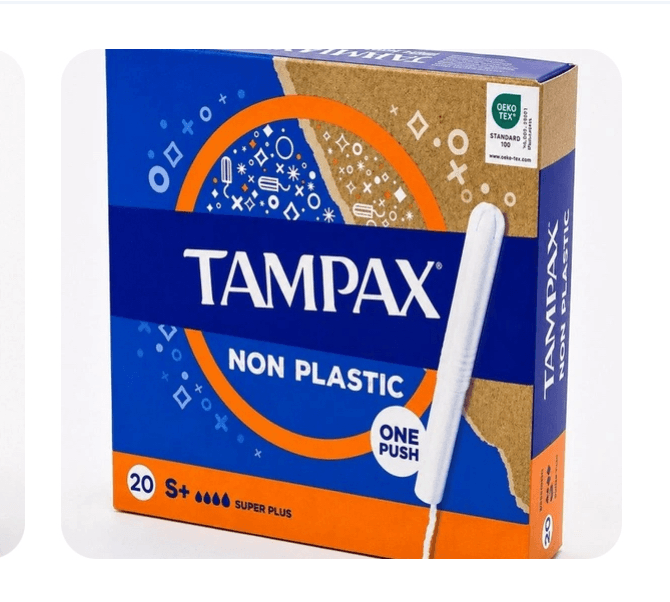 تامپون استخری اپلیکاتور دار تامپکس چهار قطره 20 عددی Tampax