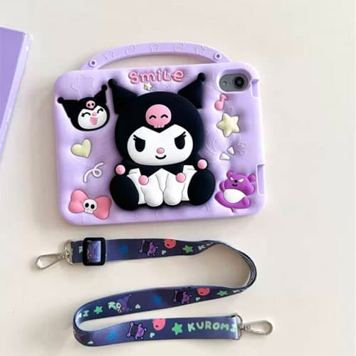 قاب فانتزی سیلیکونی کرومی مناسب برای تبلت سامسونگ (Galaxy Tab A7 Lite (T225