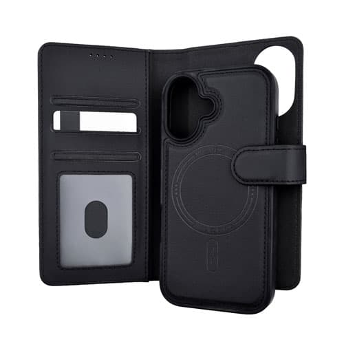 کیف کلاسوری اچ دی دی HDD طرح چرمی مگ سیف مدل LUXURY مناسب iPhone 17