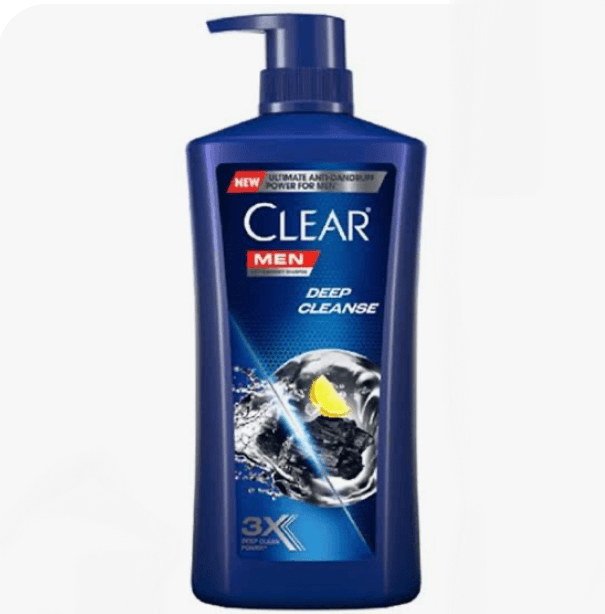 شامپو پمپی ضد شوره مردانه کلییر مدل Yogun Arindirici حاوی عصاره زغال و نارنگی 650 میل clear