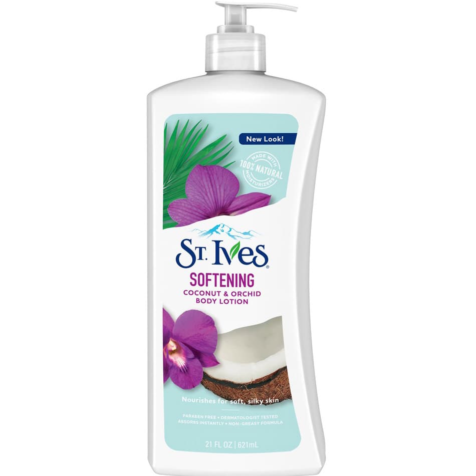 لوسیون بدن نرم کننده عصاره نارگیل و ارکیده سینت ایوز 621ml St.Ives