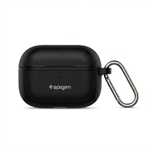 کاور هارد ایرپاد برند Spigen طرح راه راه همراه با آویز مناسب برای AirPods Pro 2