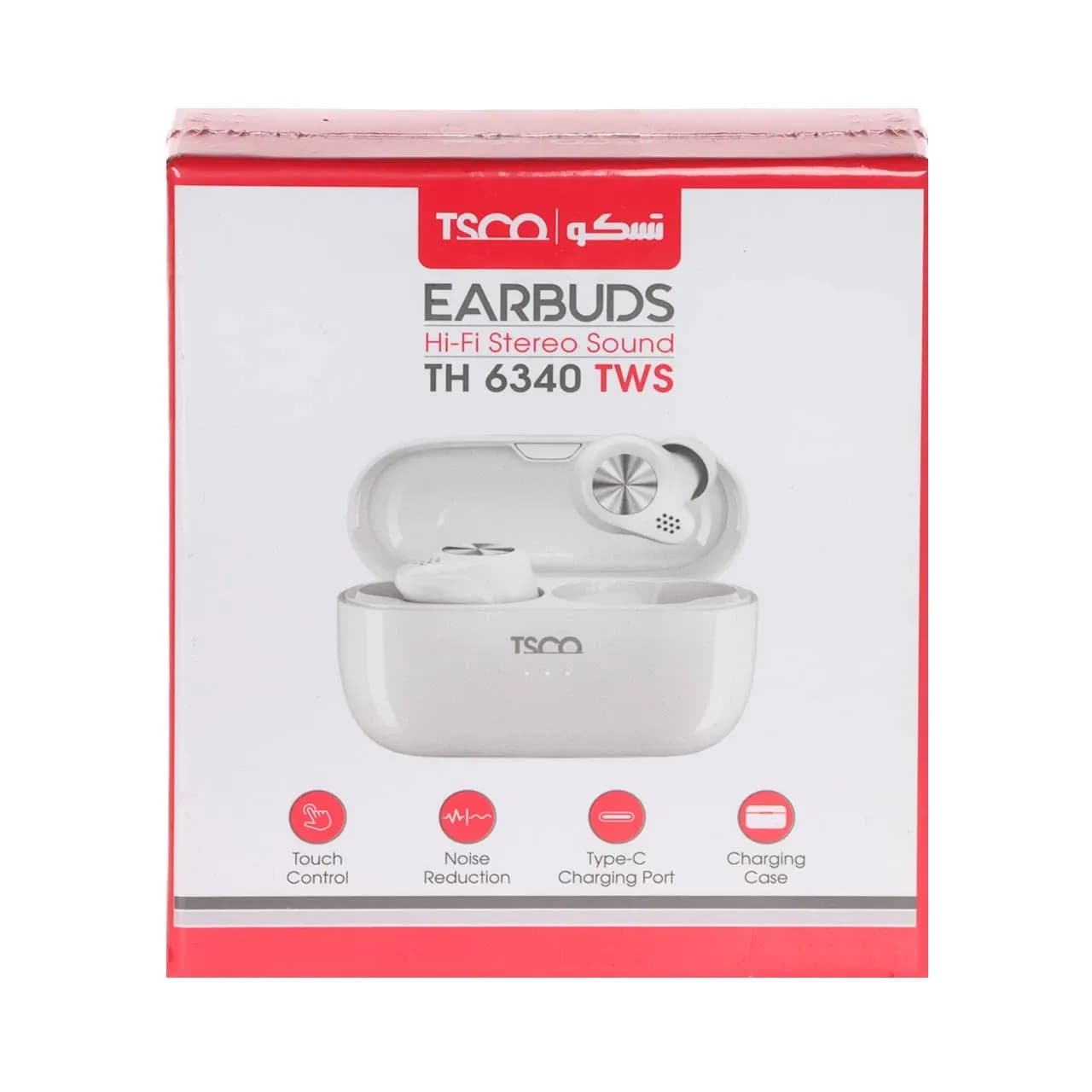 ایرفون بی سیم تسکو TSCO مدل TH 6340 TWS – سفید — تصویر ۴