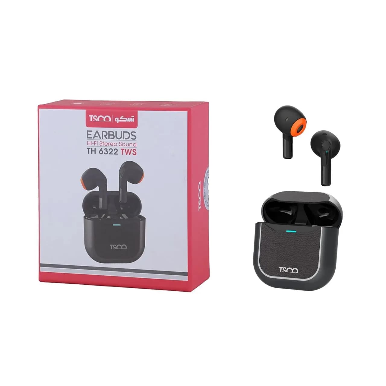 ایرفون بی سیم تسکو TSCO مدل TH 6322 TWS – مشکی — تصویر ۳