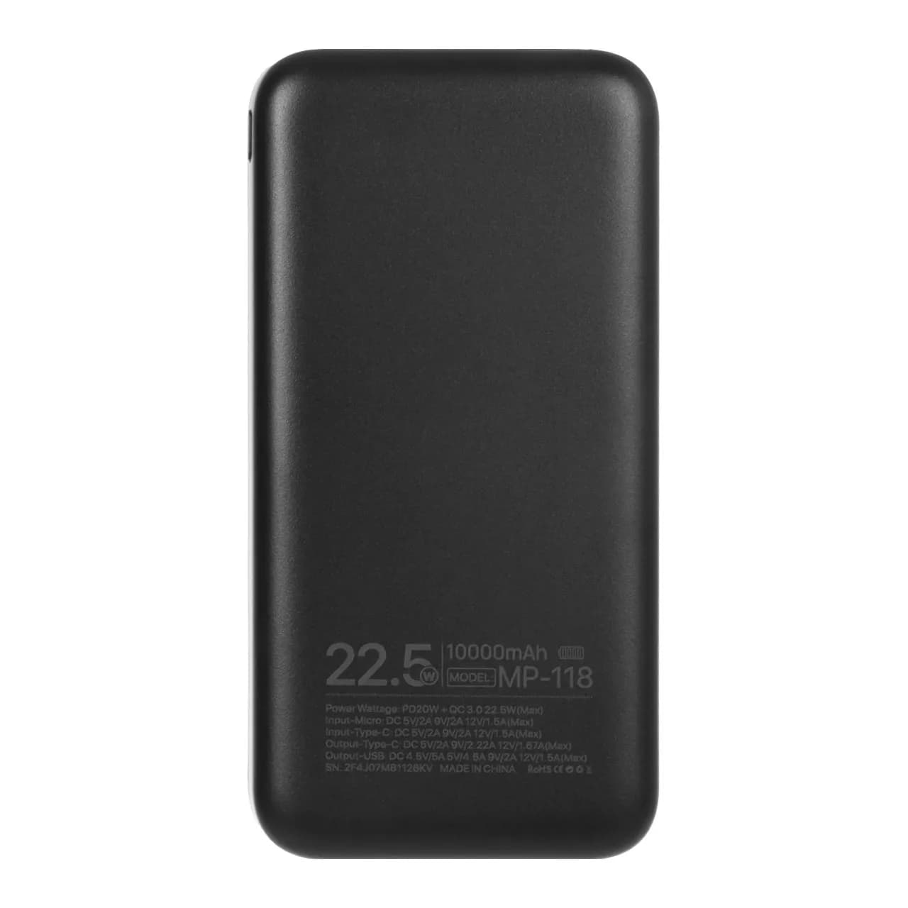 پاوربانک PD فست شارژ Miller 10000mAh مدل MP-118 22.5W